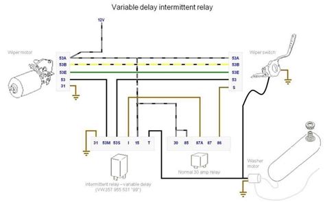 Bosch Rear Wiper Motor Wiring Diagram