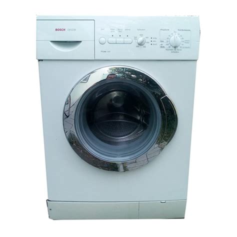 Bosch Washing Machine Maxx 1000 Manual