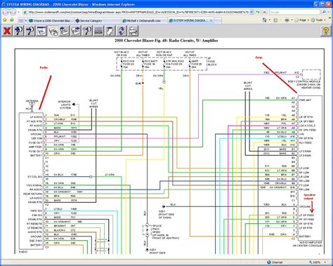 Bose Wiring Diagram For 02 Trailblazer