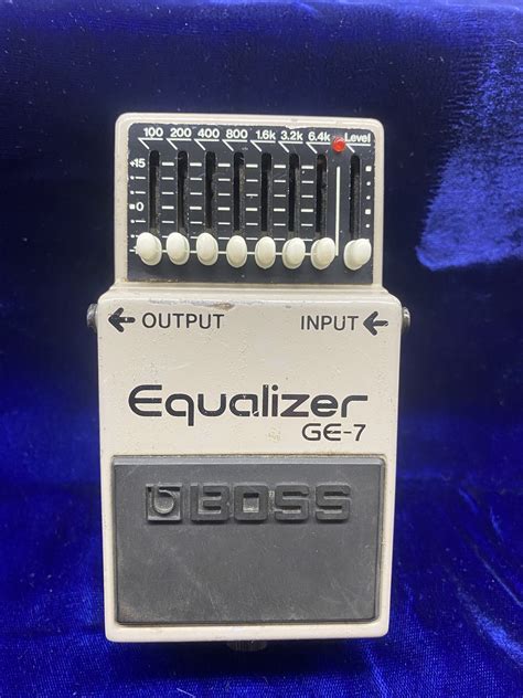 Boss Ge-7 Settings Chart