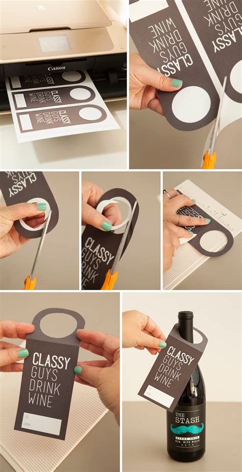 Bottle Tag Template