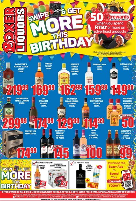 Boxer Liquor Catalogue