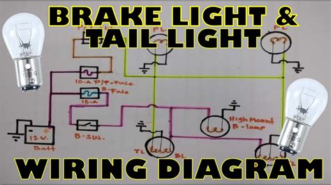 Brake Light Headlight Wiring Diagram Basic