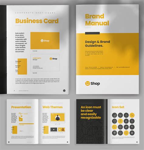 Brand Guide Template Free