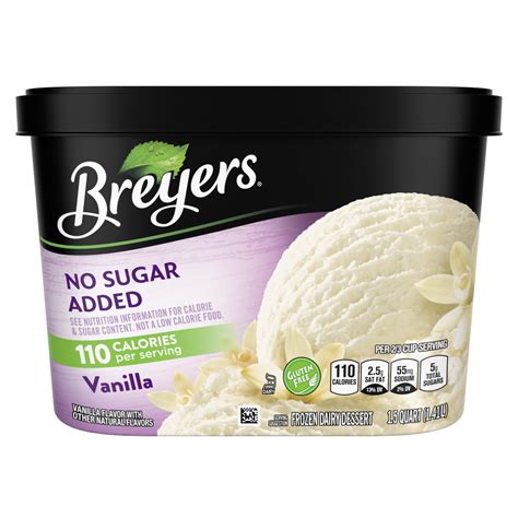 Breyers No Sugar Ice Cream: The Sweet Truth for Health-Conscious Indulgence