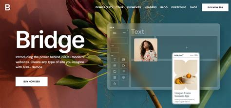Bridge Template Wordpress
