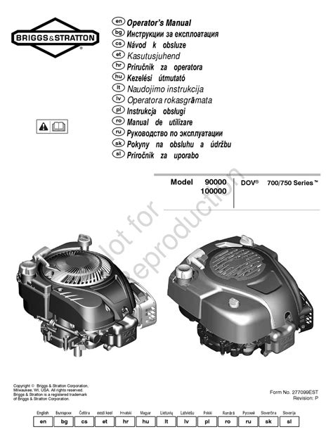 Briggs And Stratton 700 Series Manual