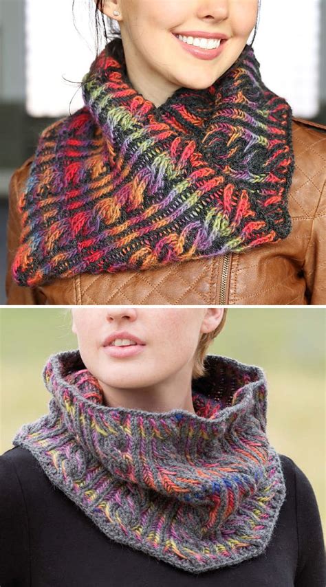 Brioche Cowl Knitting Pattern Free