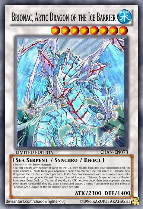 Brionac Dragon of the Ice Barrier: A Transactional Guide
