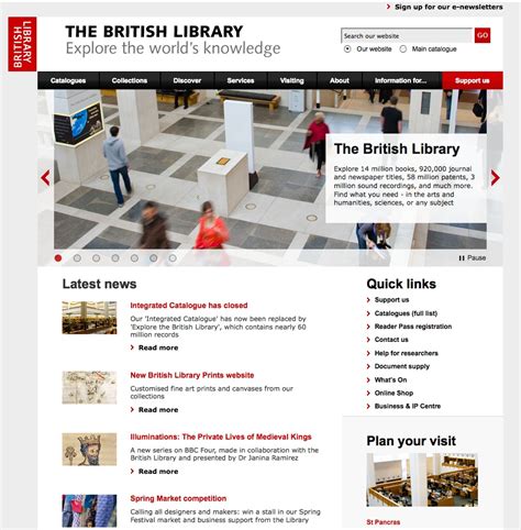 British Library Catalogue Login