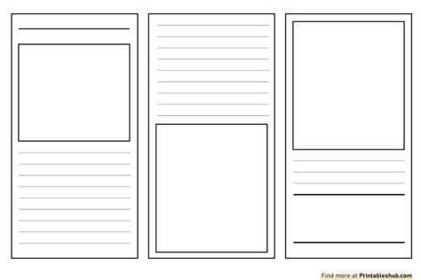 Brochure Blank Template