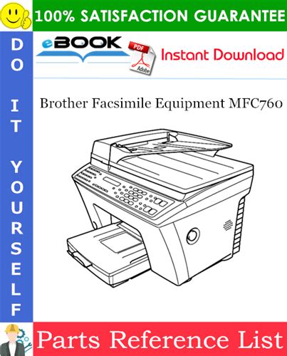 Brother Facsimile Equipment Mfc7300c Mfc7400c Mfc830 Mfc840 Service Repair Manual