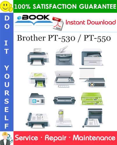 Brother Pt 530 Pt 550 Service Repair Manual