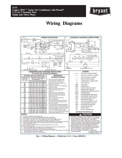 Bryant Air Conditioning Wiring Diagram