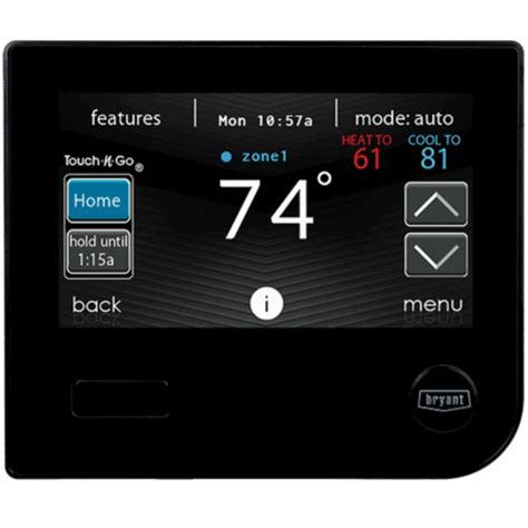 Bryant Programmable Thermostat With Humidity Control Manual