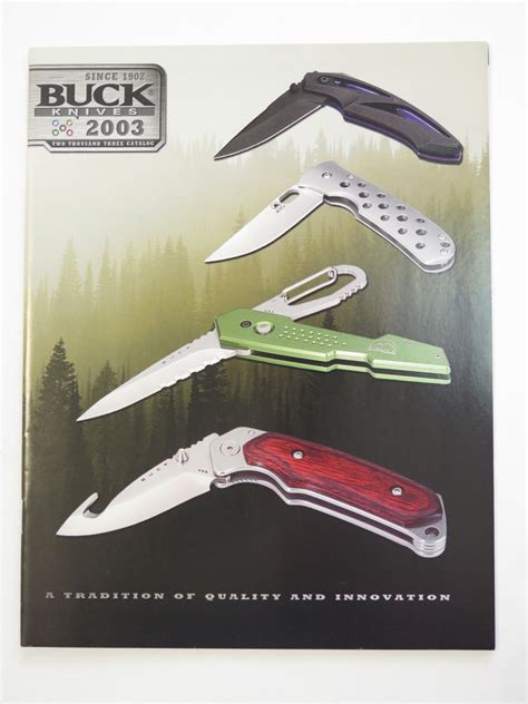 Buck Knife Catalog