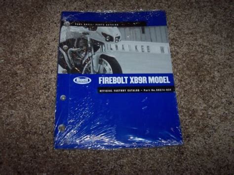 Buell Firebolt Xb9r Parts Manual Catalog 2003 2004