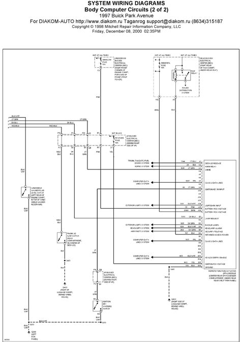 Buick Park Avenue Engine Wiring Diagram