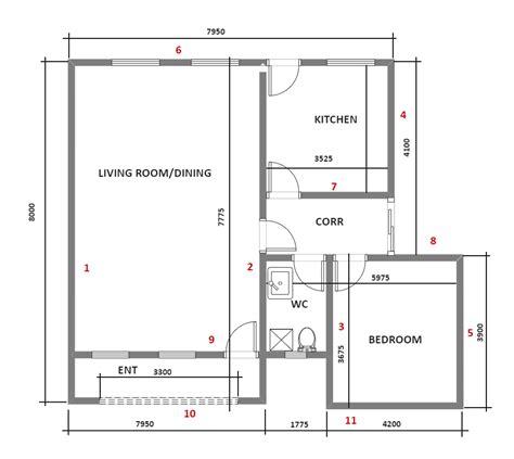 Building Layout Template