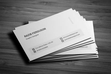 Business Card Template Vistaprint