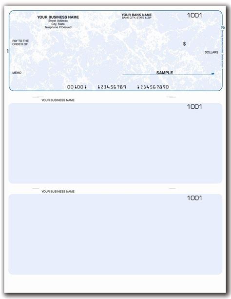 Business Check Printing Template Word
