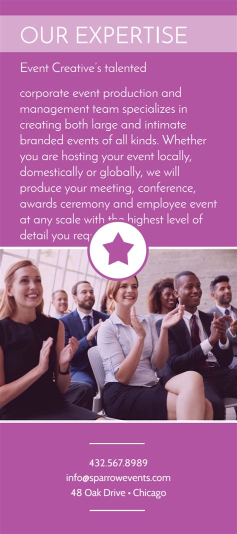 Business Plan Template For Events Company