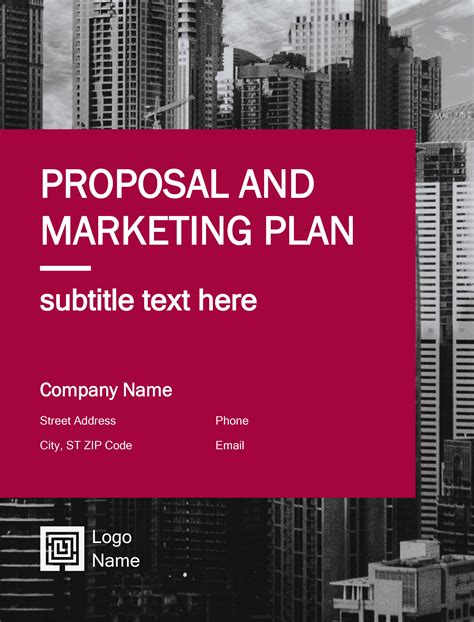 Business Proposal Template Free