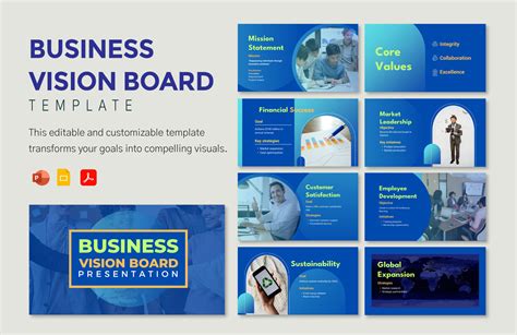 Business Vision Board Template