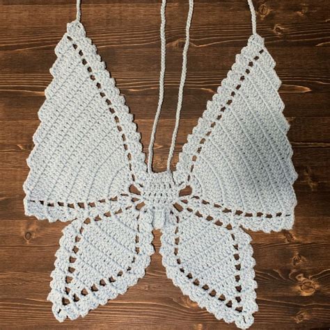 Butterfly Crochet Top Pattern Free