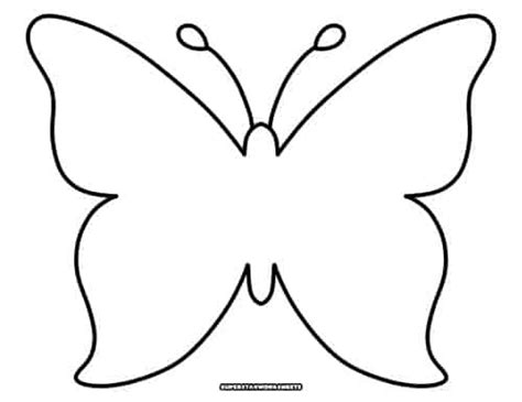 Butterfly Cutout Printable