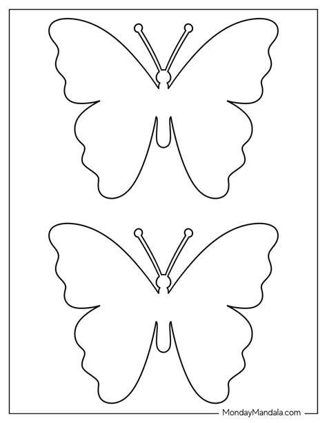Butterfly Template To Print