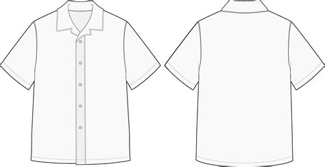 Button Shirt Template