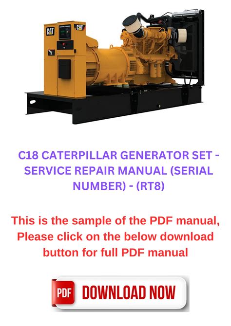 C18 Caterpillar Generator Service Manual