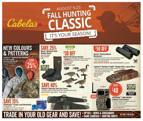 Cabela's Fall Hunting Classix Catalog