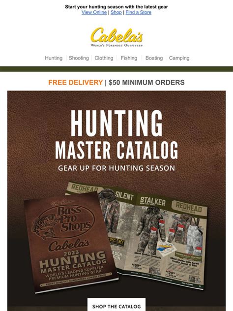 Cabelas Catalog
