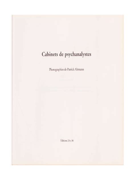Cabinets De Psychanalystes Epubpdf Free - 