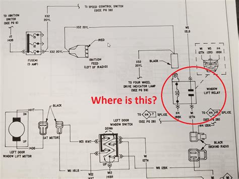 Cadillac Power Window Relay Wiring Diagram