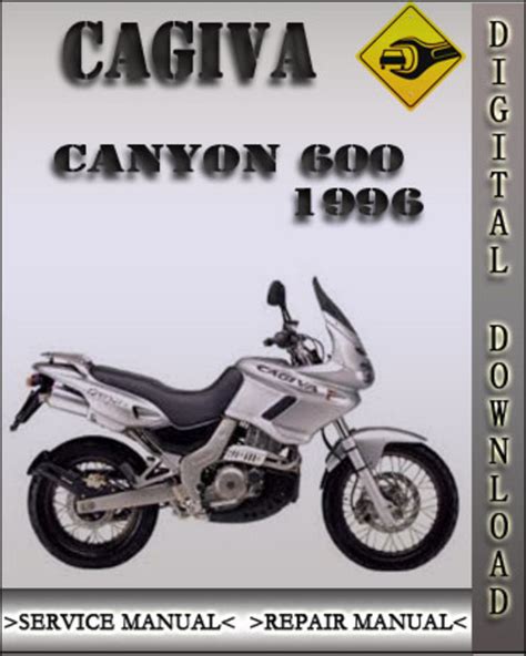 Cagiva Canyon 600 1996 96 Service Repair Workshop Manual