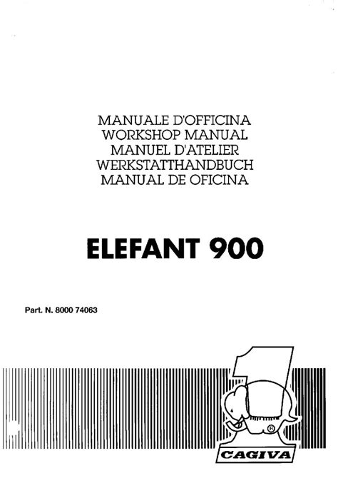 Cagiva Elefant 900 1993 Workshop Repair Service Manual Pdf