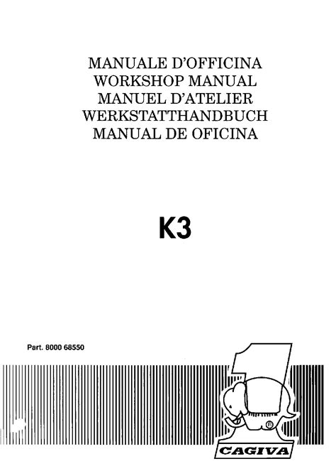 Cagiva K3 1991 Workshop Service Repair Manual Download