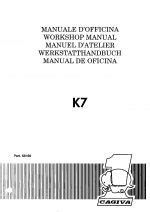 Cagiva K7 1990 Workshop Service Repair Manual