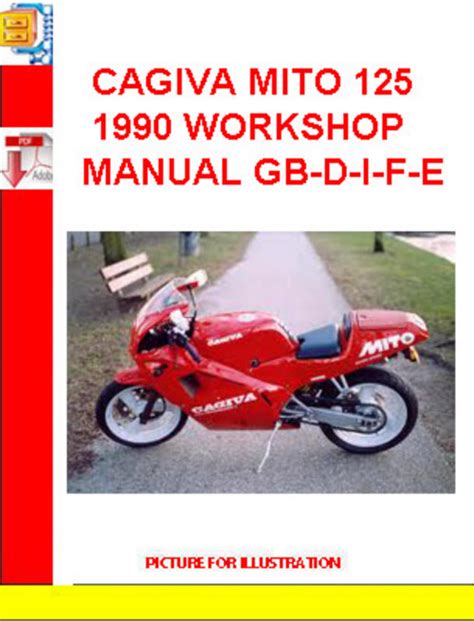 Cagiva Mito 125 1990 Full Service Repair Manual