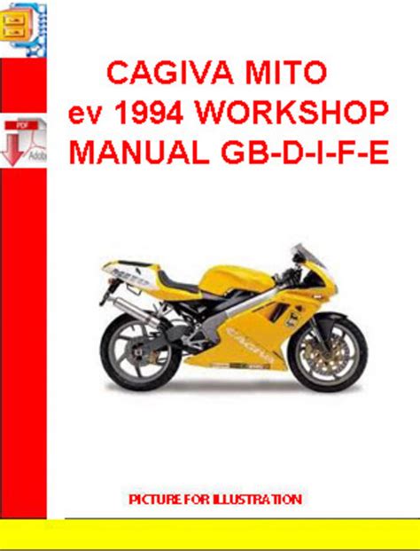 Cagiva Mito 1994 2008 Workshop Service Manual Pdf