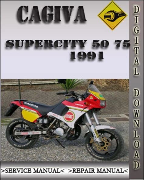 Cagiva Supercity 75 1991 Factory Service Repair Manual