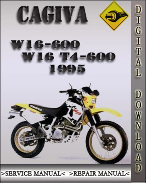 Cagiva W16 600 1995 Factory Service Repair Manual