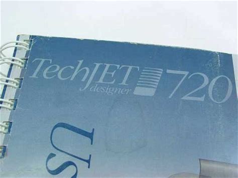 Calcomp Techjet 720c Manual