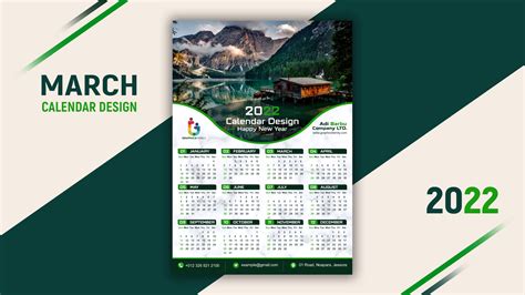 Calendar Design Template