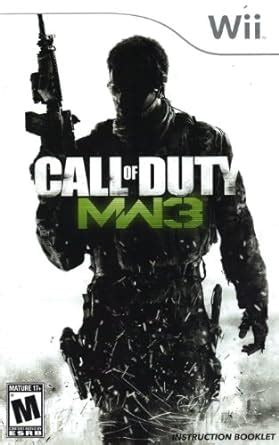 Call Of Duty Mw3 Wii Instruction Manual