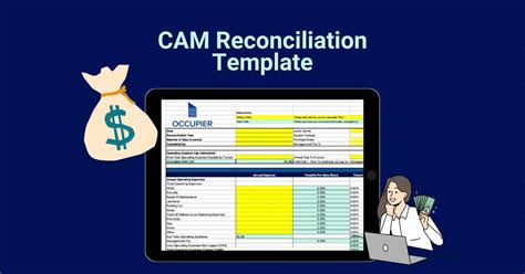 Cam Reconciliation Excel Template