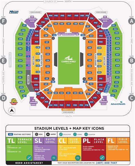 Camping World Stadium Virtual Seating Chart